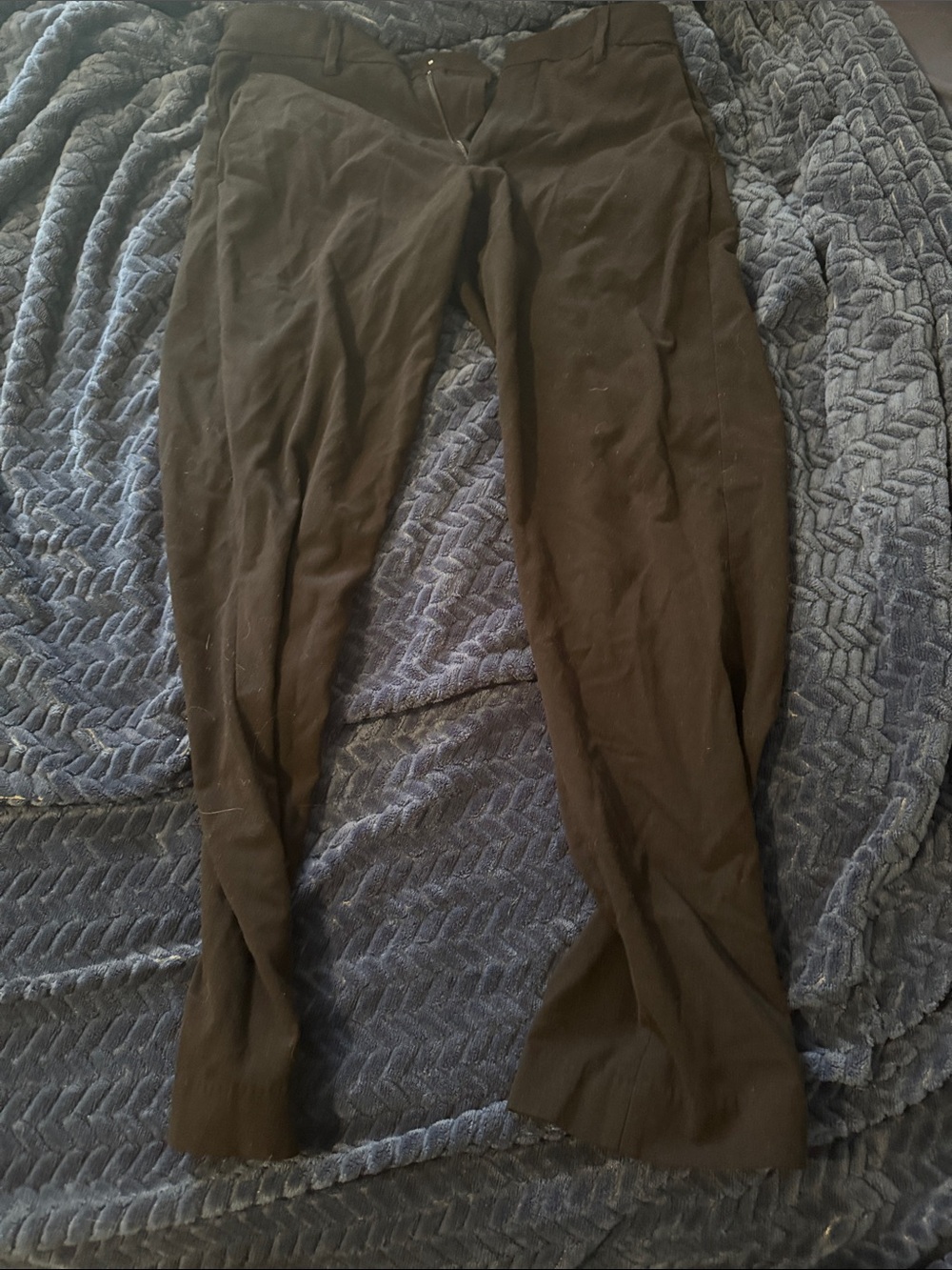 Alexander Julian Black Classic Stretch Dress Pants